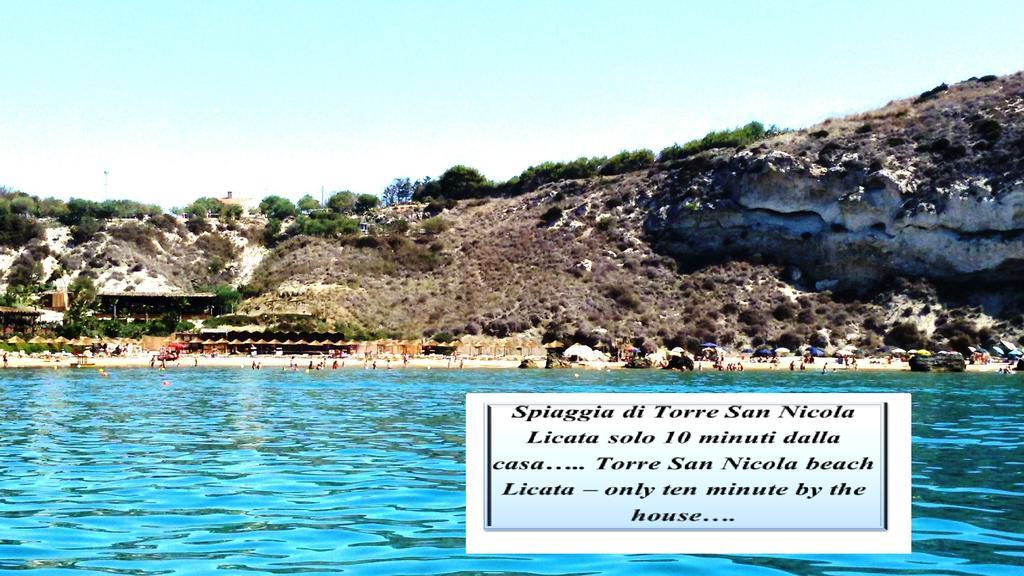 Castel Sant'Angelo Sea View Villa Licata Ngoại thất bức ảnh